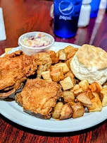 Broaster Chicken with Broaster Potatoes